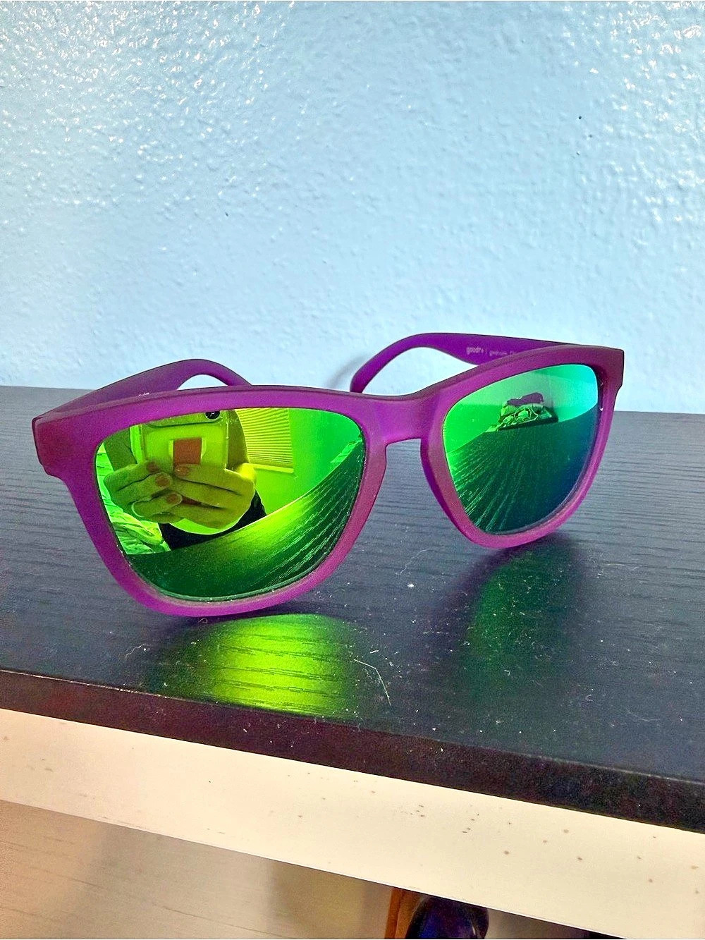 Goodr Gardening with a Kraken Purple & Green Sunglasses